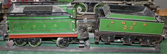 A Marklin O gauge 4-6-2 Flying Scotsman 4020 Spirit steam locomotive and tender,